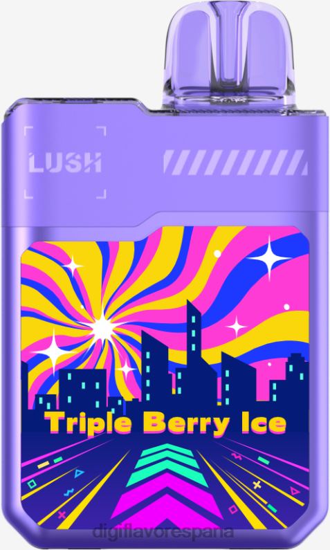 Digiflavor Geekbar LUSH desechables hielo de triple baya XFFNX3 | Digiflavor Barcelona