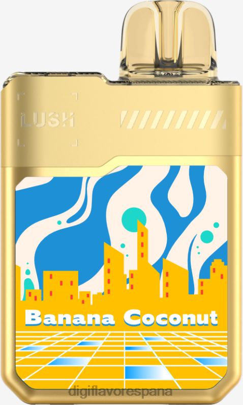 Digiflavor Geekbar LUSH desechables plátano coco XFFNX8 | Digiflavor Geekvape