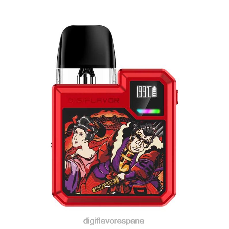 Digiflavor Digi-Q kit de cápsulas samurái rojo XFFNX50 | Digiflavor Vape For Sale